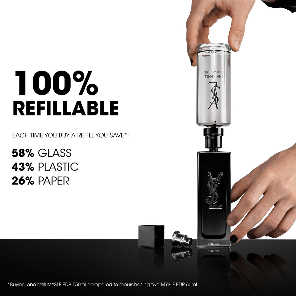 Yves Saint Laurent MYSLF Eau de Parfum rechargeable